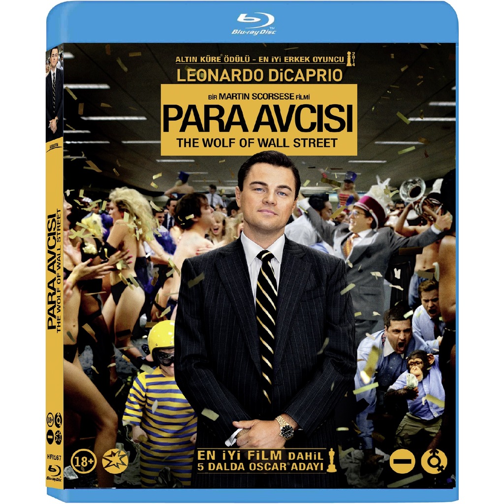The Wolf Of Wall Street - Para Avcısı Blu-Ray