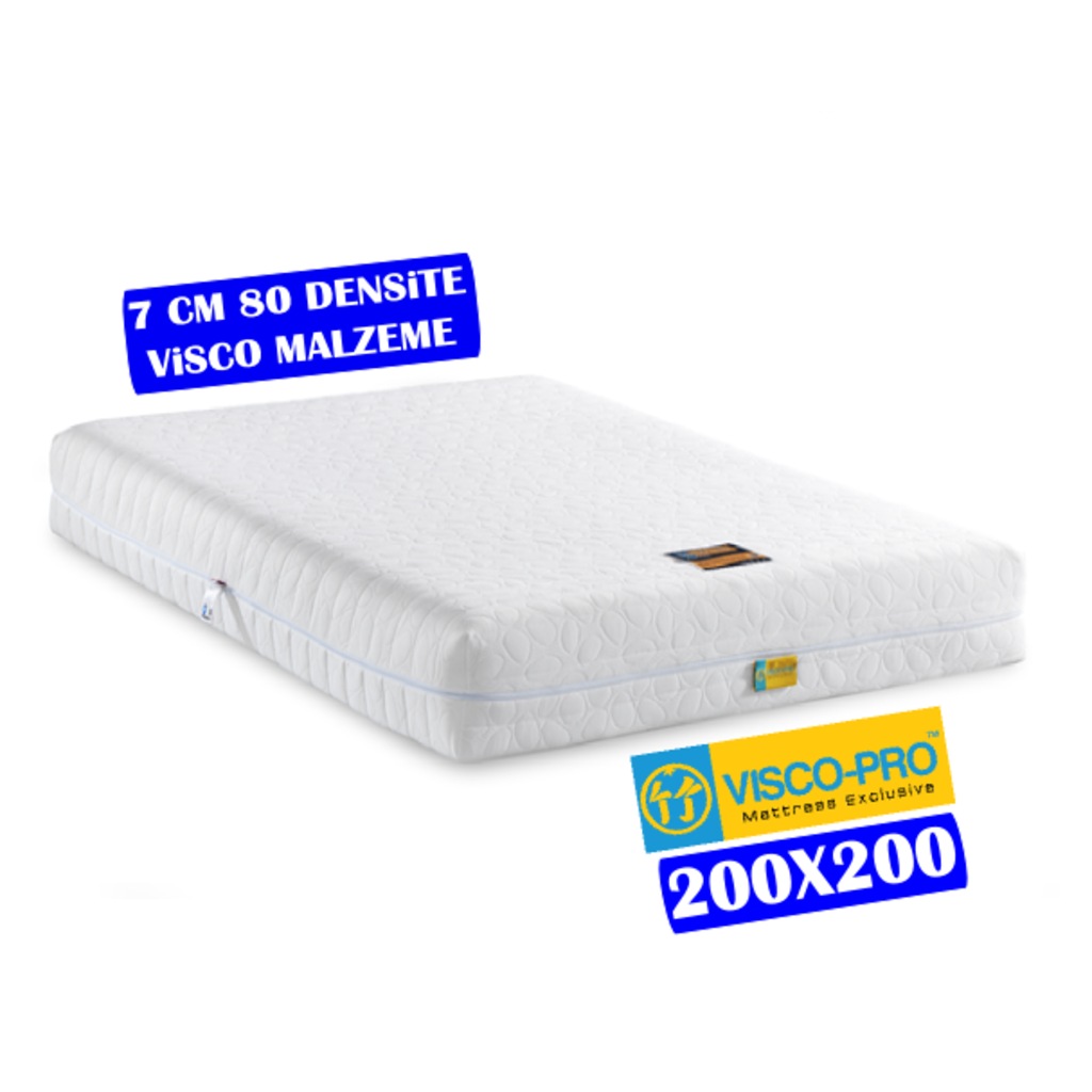 Visco Pro 200x200 Nova 7 Cm 80 Densite Visco Yatak Full Ortopedik Fiyatlari Ve Ozellikleri