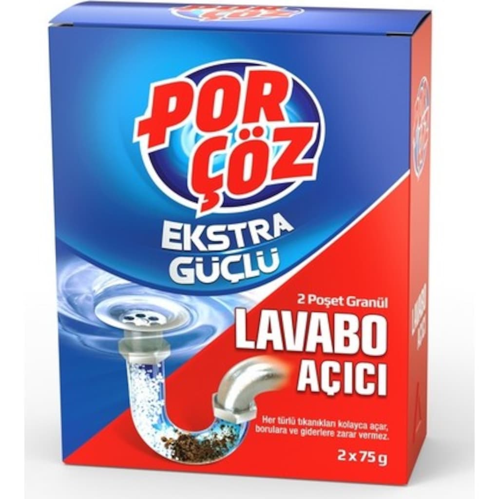 18725766 - Porçöz Ekstra Güçlü Lavabo Açıcı Granül 2 x 75 G - n11pro.com 18725766 - Porçöz Ekstra Güçlü Lavabo Açıcı Granül 2 x 75 G - n11pro.com