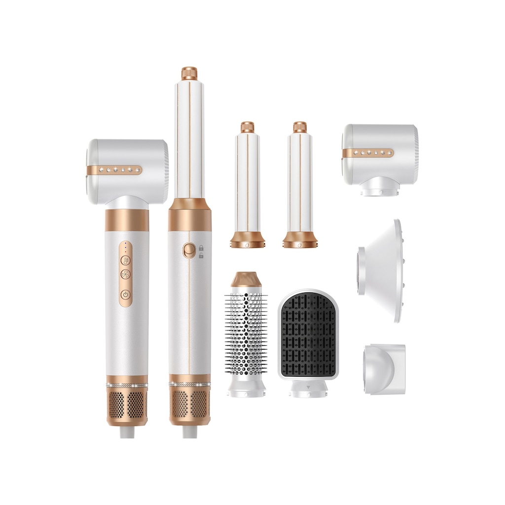 Thee Headcoats 7インチセット Icotech HS60 7 In 1 Multi Styler Saç Şekillendirici , Saç Fiyatı