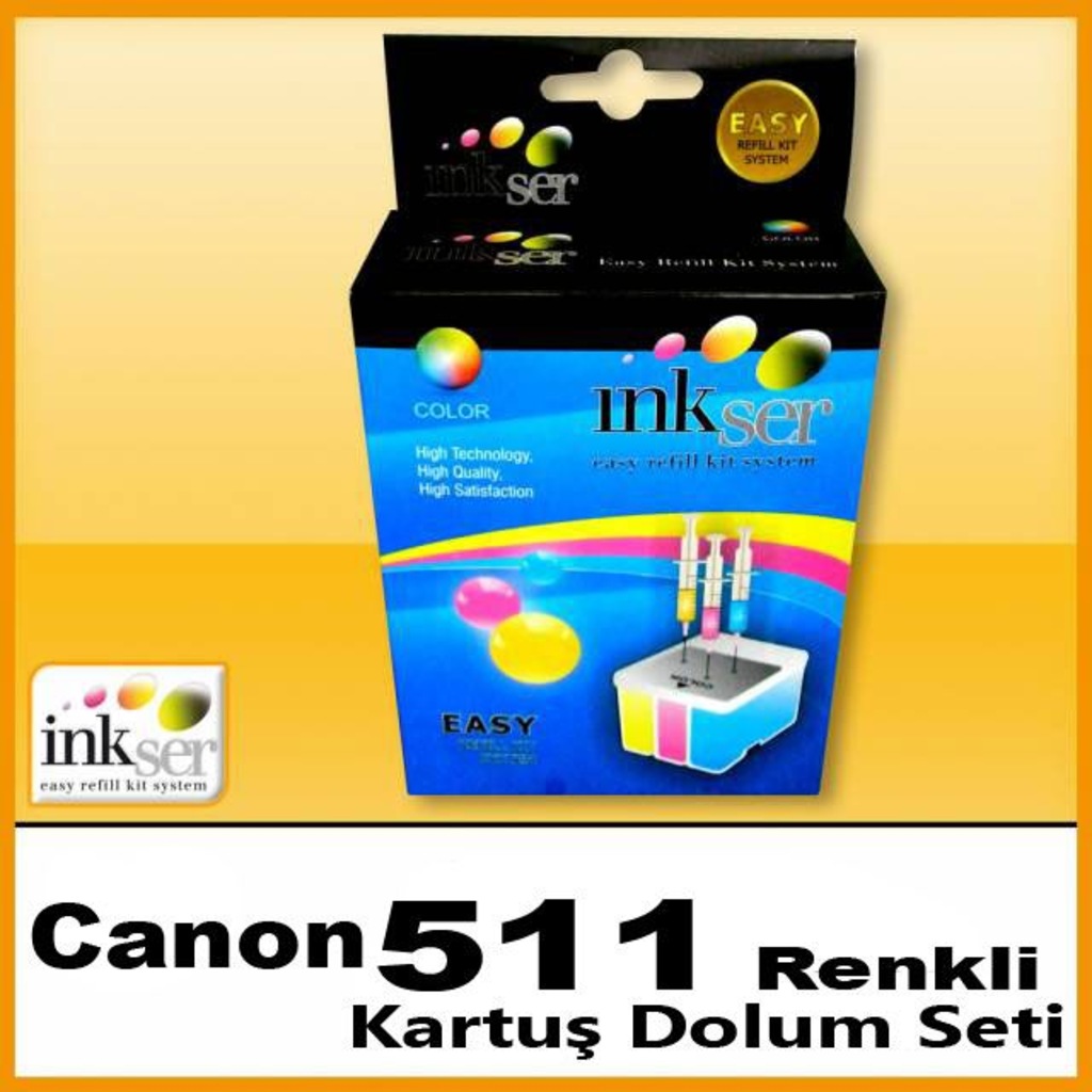 Canon Cl 511 Uyumlu Renkli Kartus Dolum Kiti Fiyatlari Ve Ozellikleri