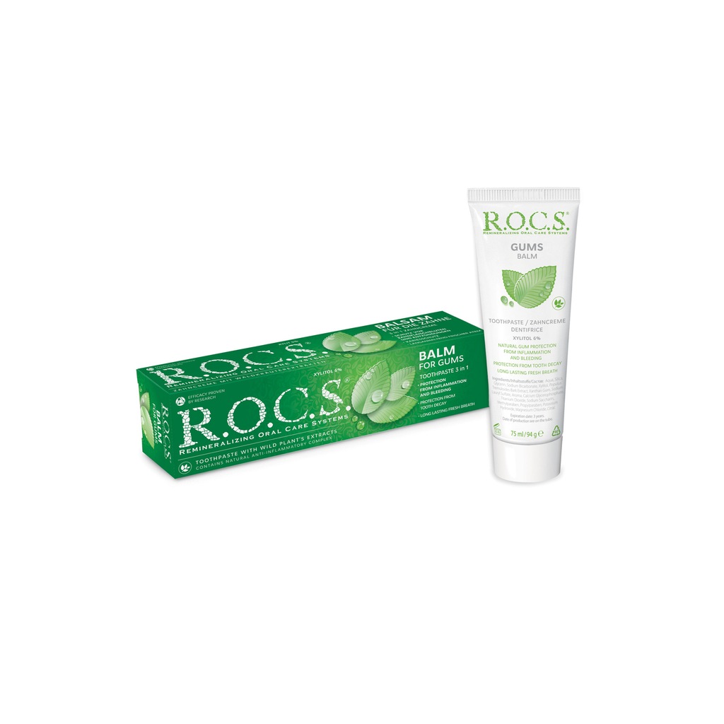Rocs Gum Balm Diseti Icin Balsam Dis Macunu 94 G N11pro Com