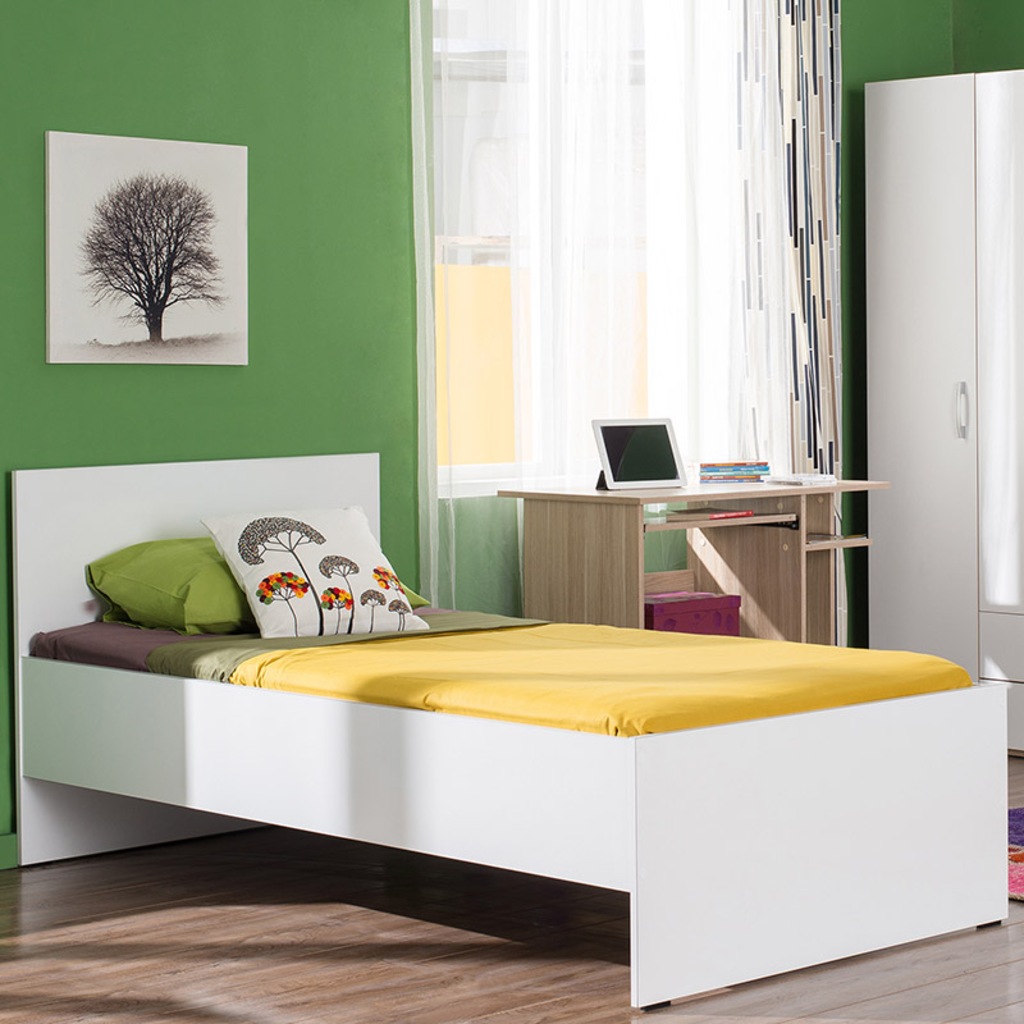 Adore Mobilya Advantage Tek Kişilik Karyola Beyaz