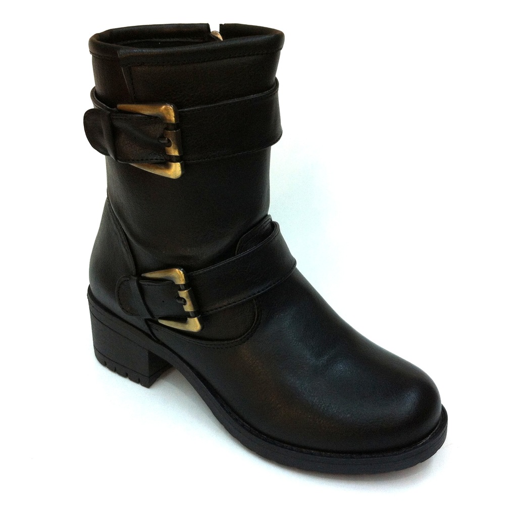 fogs siyah kiz cocuk postal bot 31 32 33 34 35 numara