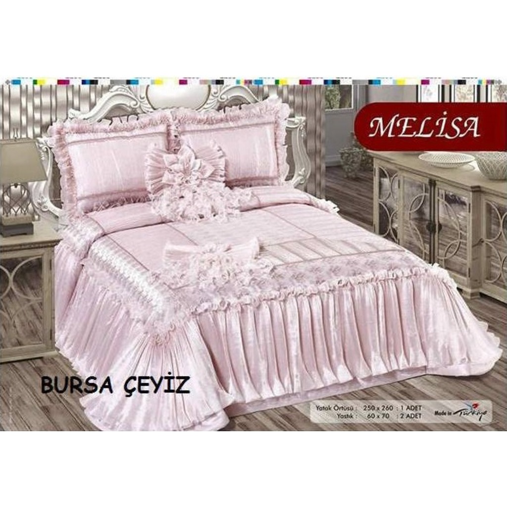 Melisa Yatak Ortusu Ceyizlik Fiyatlari Ve Ozellikleri