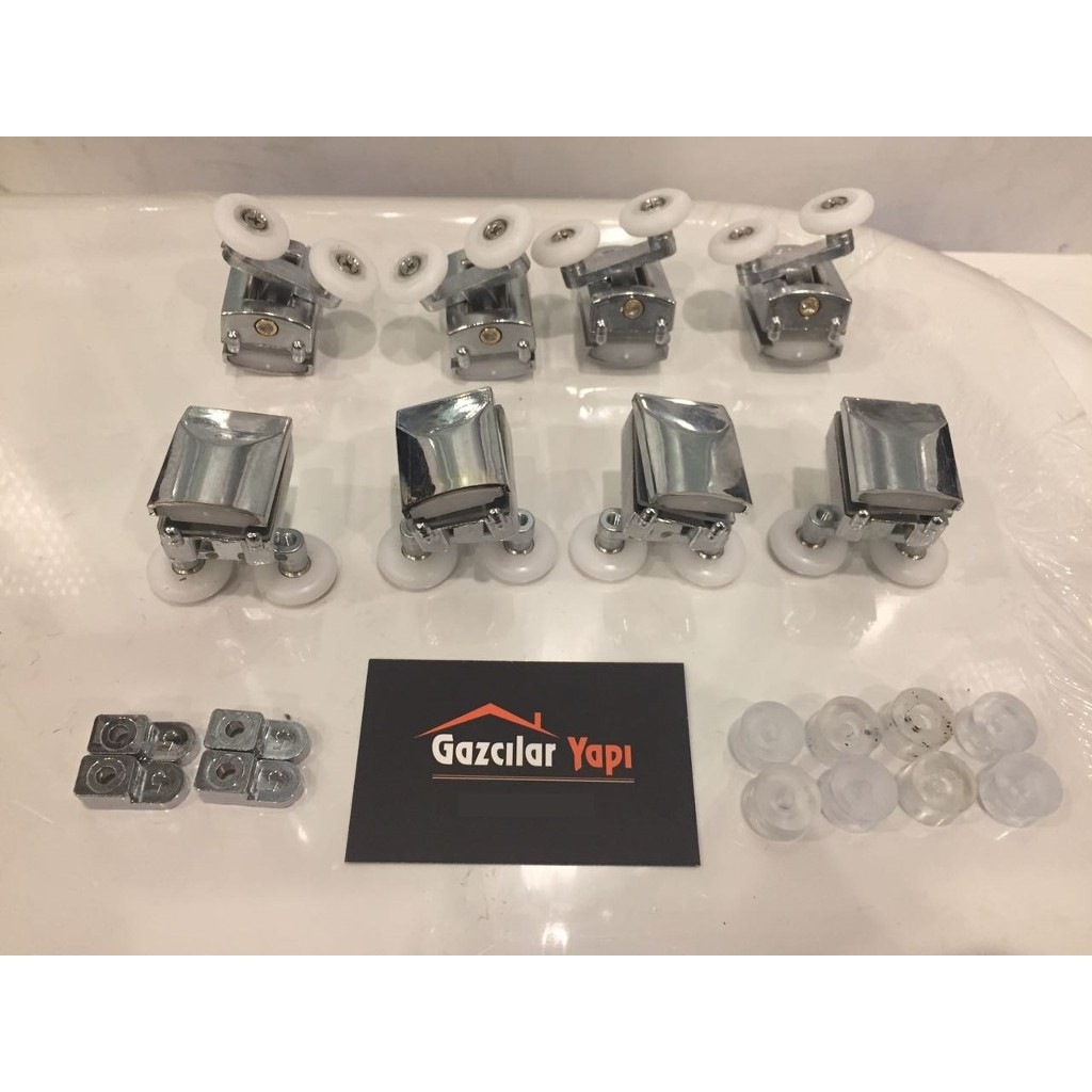 01134338 - Gazcılar Duş Lüx Metal Duşakabin Tekerleği (Rulman) Takımı - n11pro.com 01134338 - Gazcılar Duş Lüx Metal Duşakabin Tekerleği (Rulman) Takımı - n11pro.com