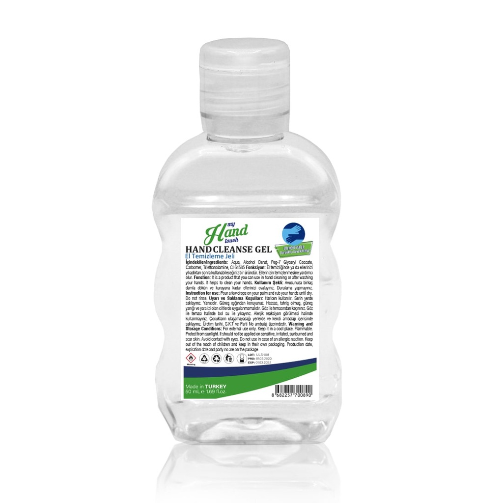 75389941 - My Hand Touch Hand Cleanse Gel 50 ML - n11pro.com 75389941 - My Hand Touch Hand Cleanse Gel 50 ML - n11pro.com