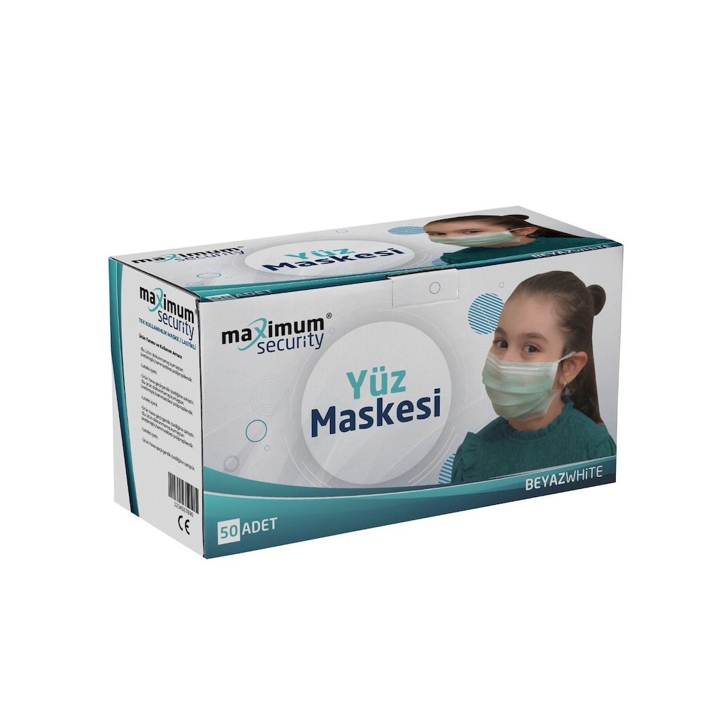 39177834 - Maximum Security Koruyucu Yüz Maskesi 50 Adet - n11pro.com 39177834 - Maximum Security Koruyucu Yüz Maskesi 50 Adet - n11pro.com