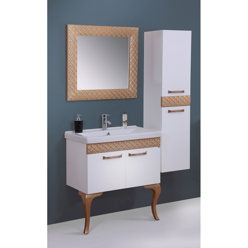 Belinza Zen Lake Lux Banyo Dolabi Altin Renk Fiyatlari Ve