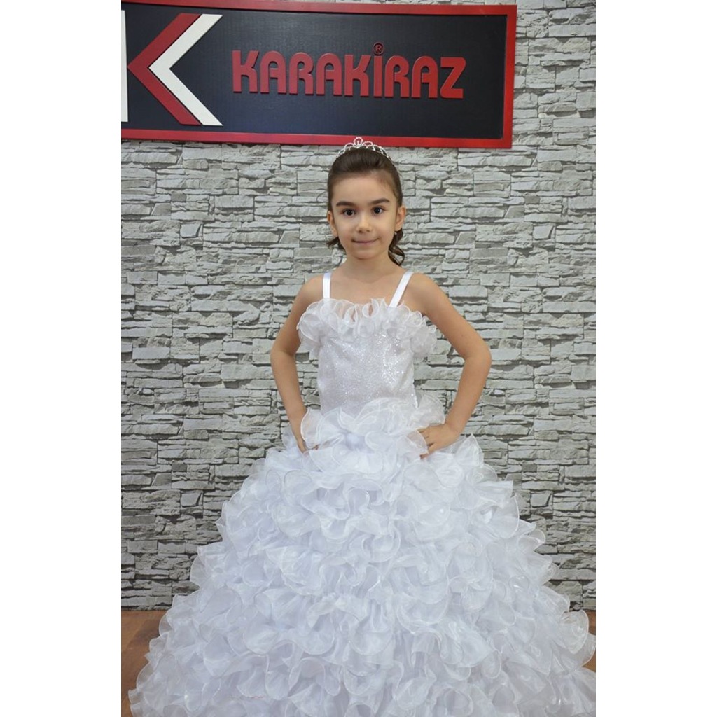 Kiz Cocuk Abiye Gelinlik Beyaz Ela Gelinlik 3 10 Yas Fiyatlari Ve Ozellikleri