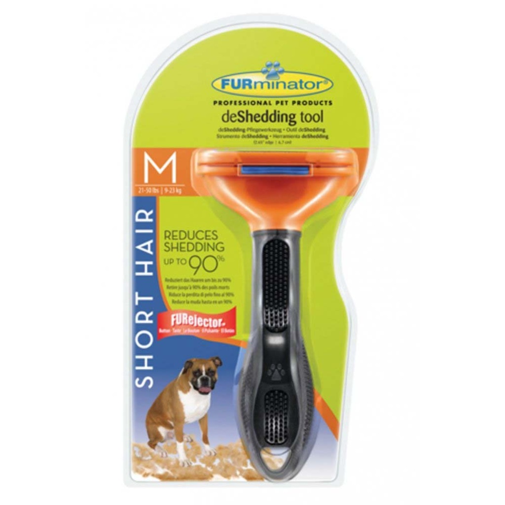 Furminator Kisa Tuylu Kopekler Icin Tuy Toplayici Tarak M N11 Com