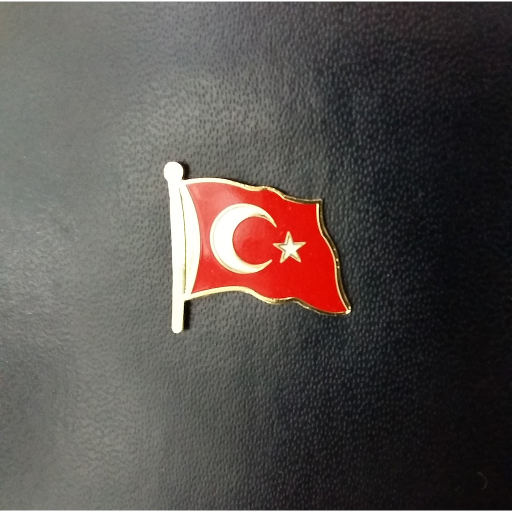 Altin Kaplama Turk Bayragi El Yapimi Yaka Rozeti Fiyatlari Ve Ozellikleri