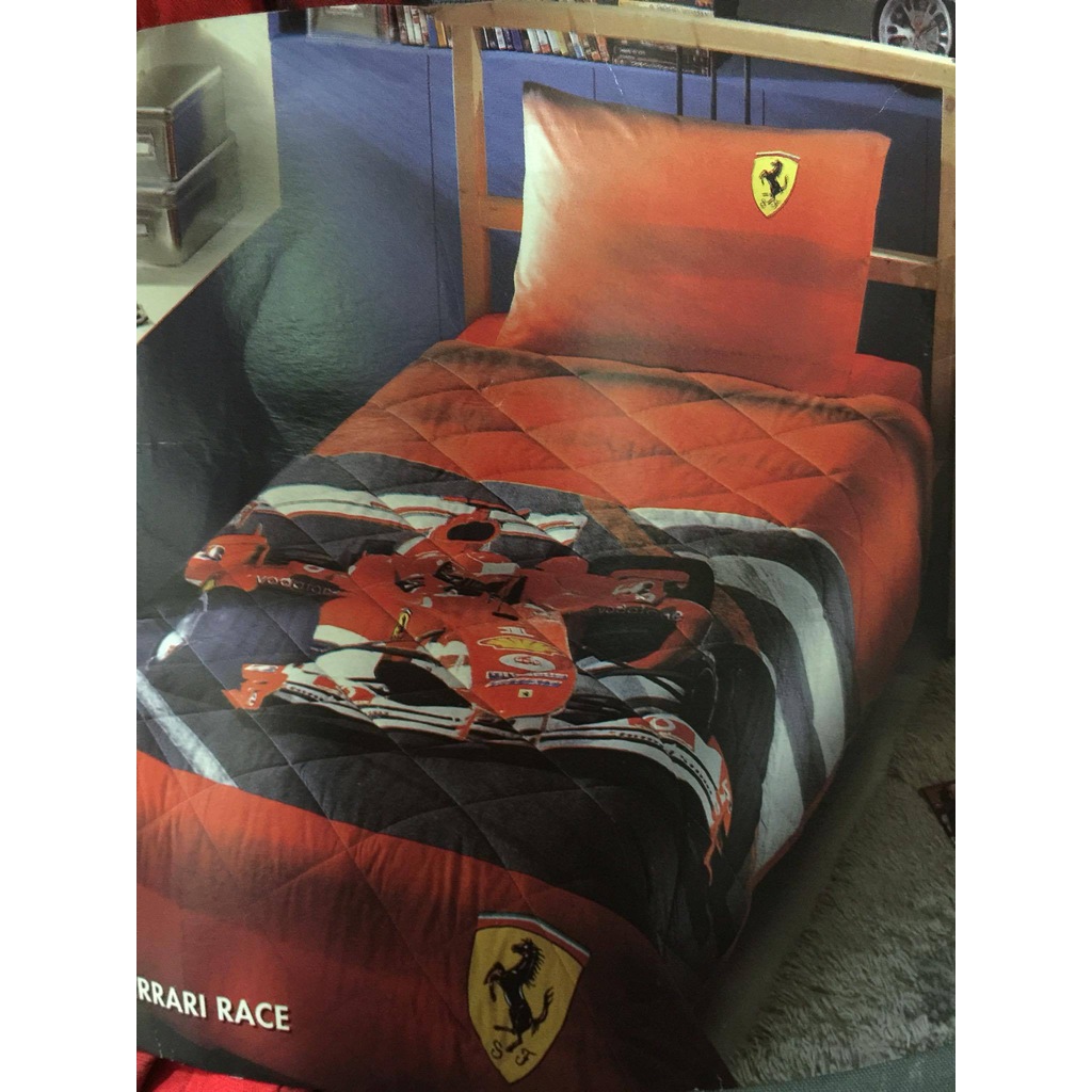 Tac Lisansli Tek Kisilik Yatak Ortusu Ferrari Race Fiyatlari Ve Ozellikleri
