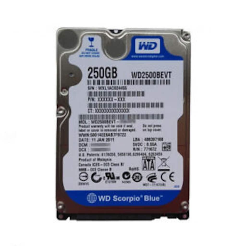 WD WD2500BPVT【正常】15884h Western Digital Scorpio Blue WD2500BEVT 2.5