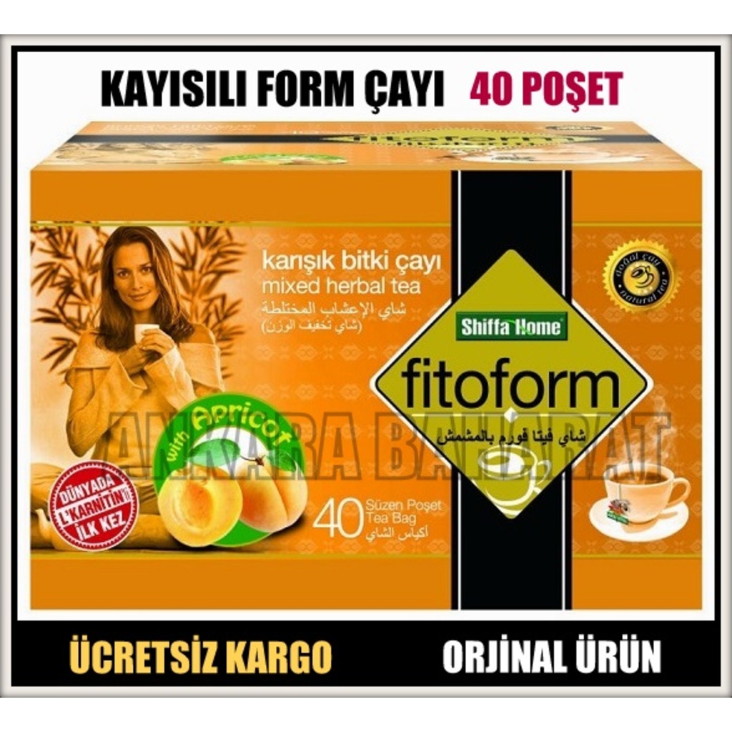 Kayısılı Fitoform Çayı - 40 poşet