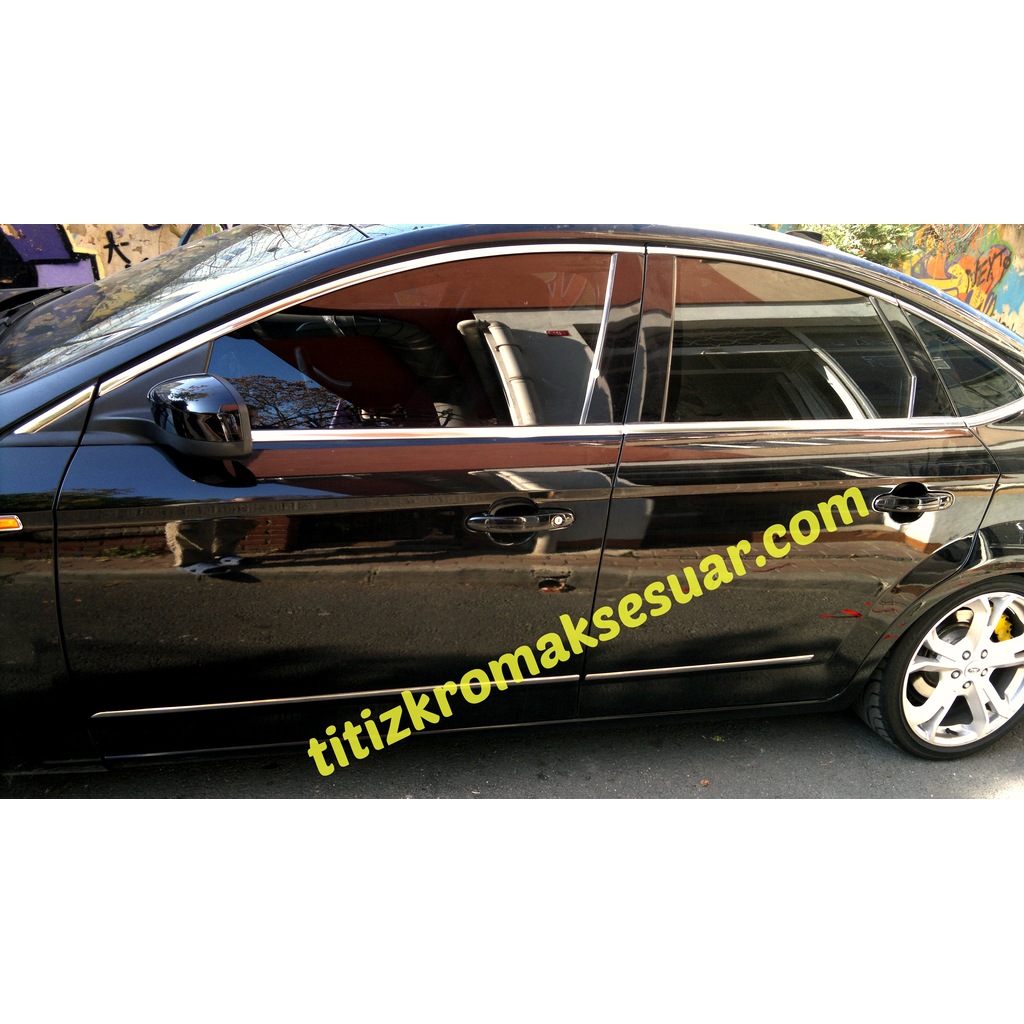 FORD MONDEO 2008-2014 KROM YAN KAPI ÇITASI AKSESUARI 4 PARÇA