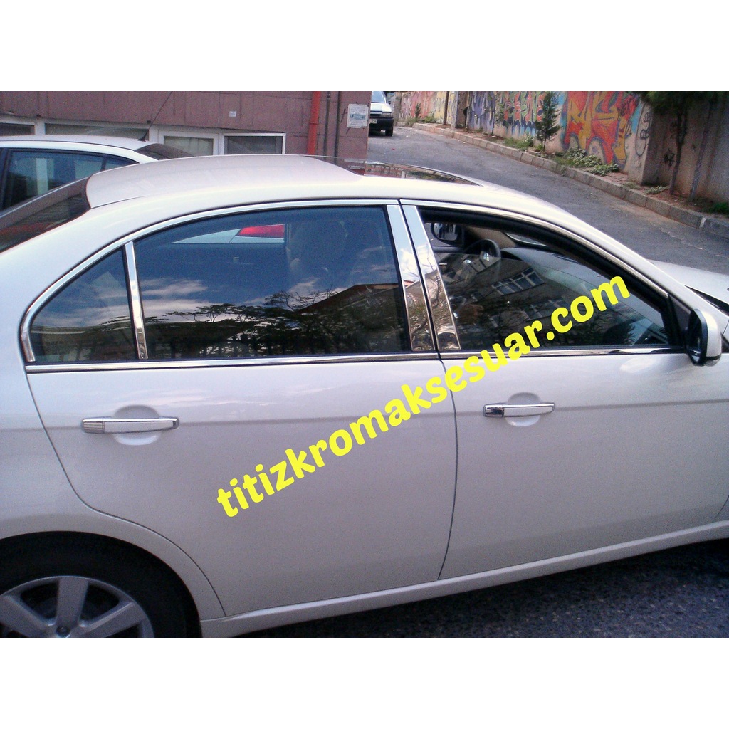 CHEVROLET EPICA KROM KAPI DİREĞİ AKSESUARI 6 PARÇA P.ÇELİK