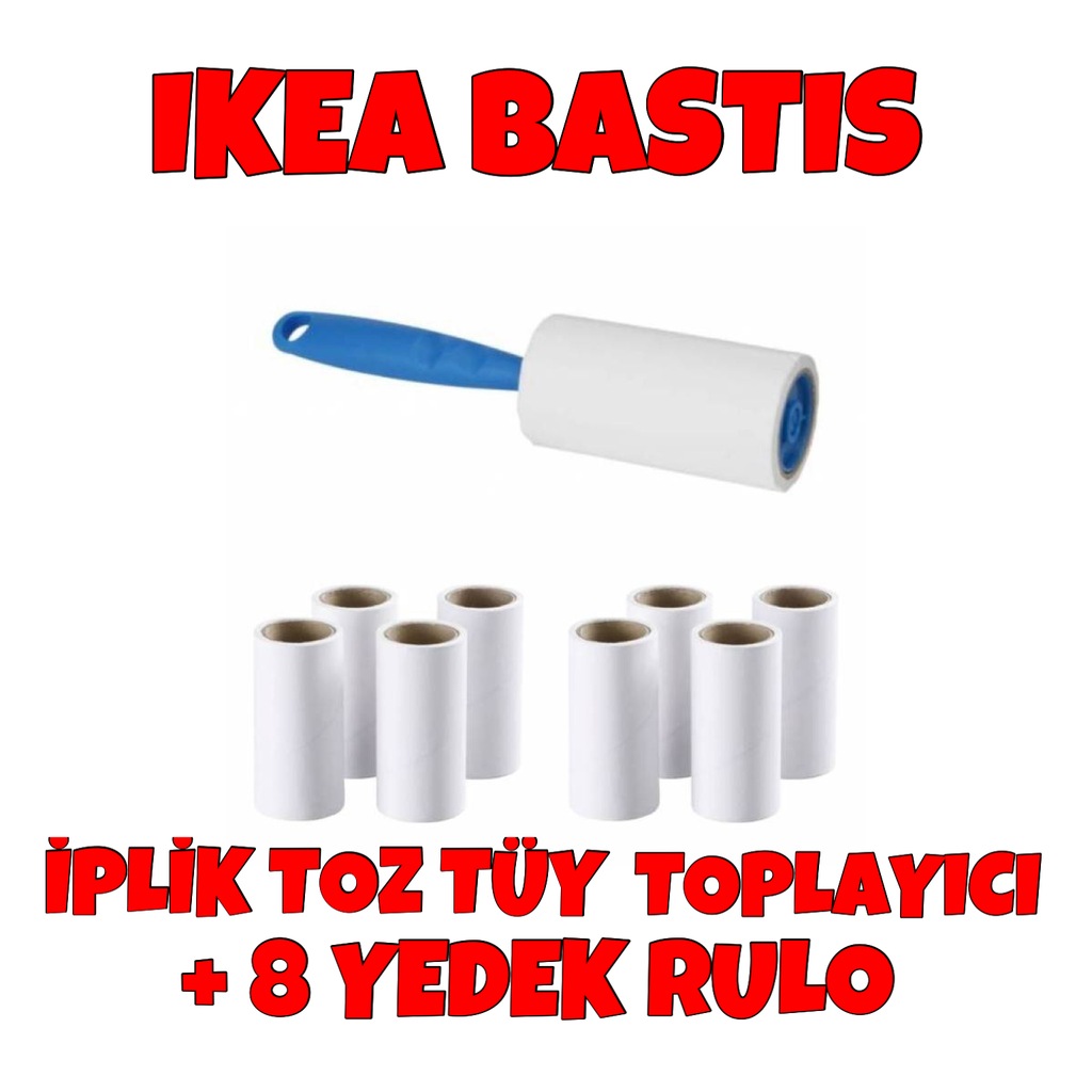Ikea Bastis Iplik Toz Tuy Toplayici 8 Yedek Rulo Fiyatlari Ve Ozellikleri