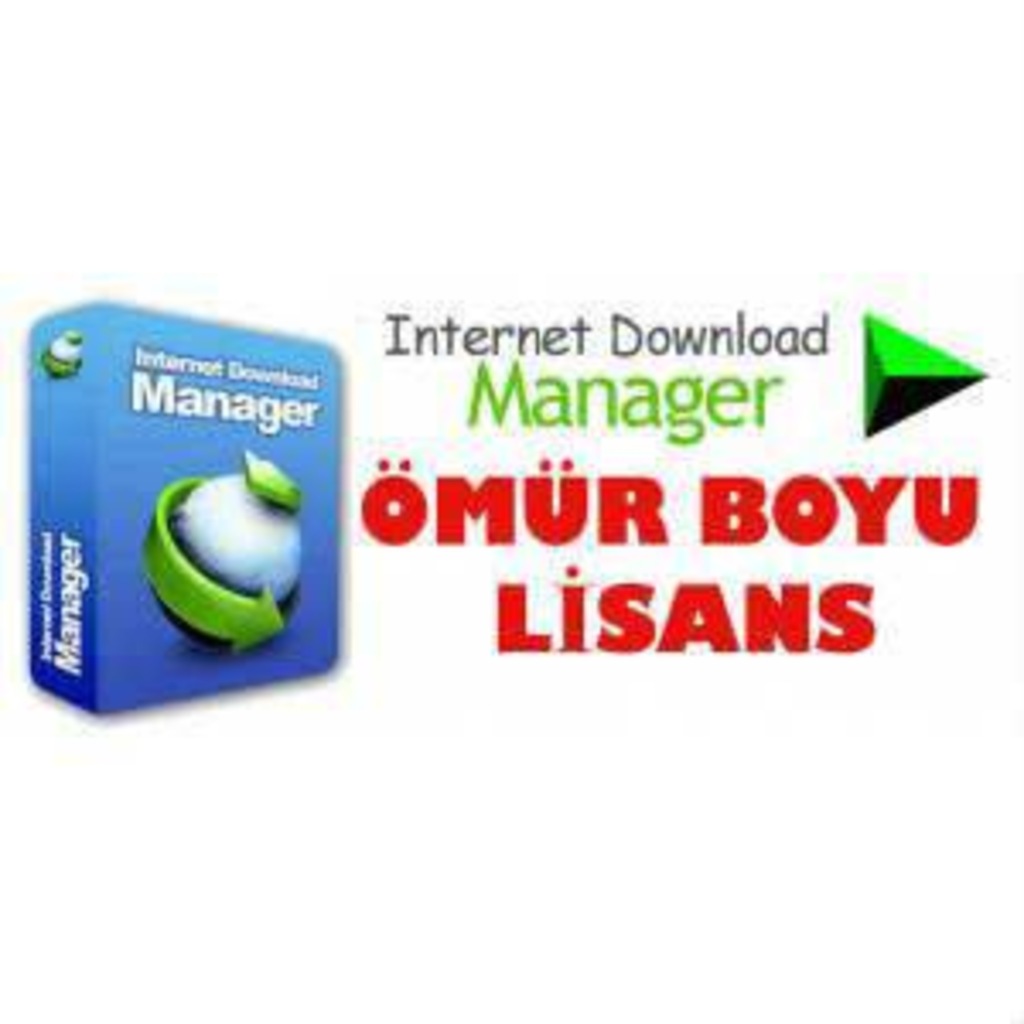 İnternet Download Manager 1 PC Ömürboyu Lisans