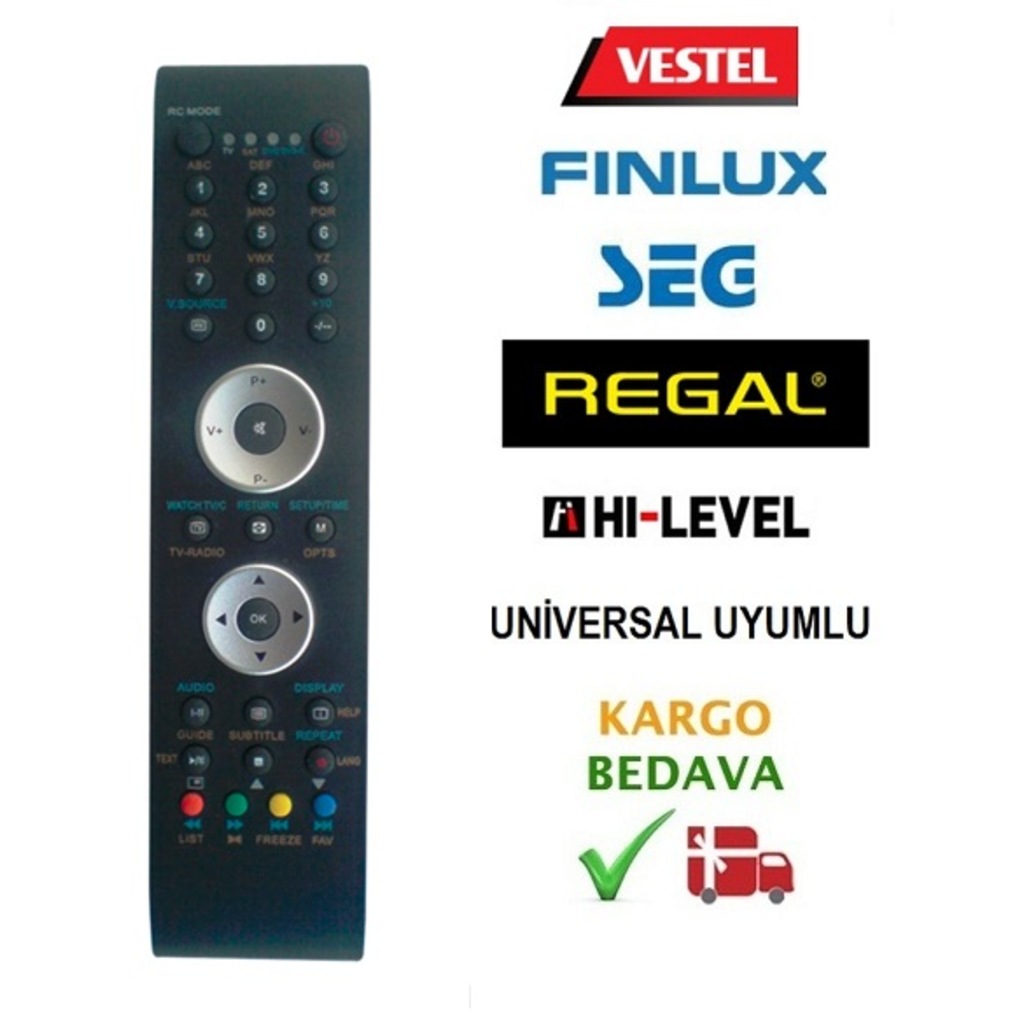 VESTEL RC 1110 lLCD TV KUMANDASI