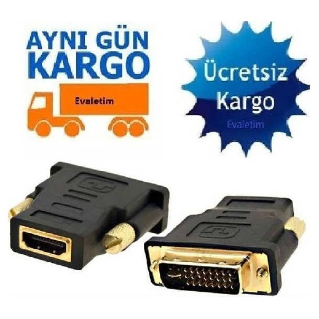Hdmi Disi Dvi I 24 5 Erkek Donusturucu Cevirici 4566p Adaptor Fiyatlari Ve Ozellikleri