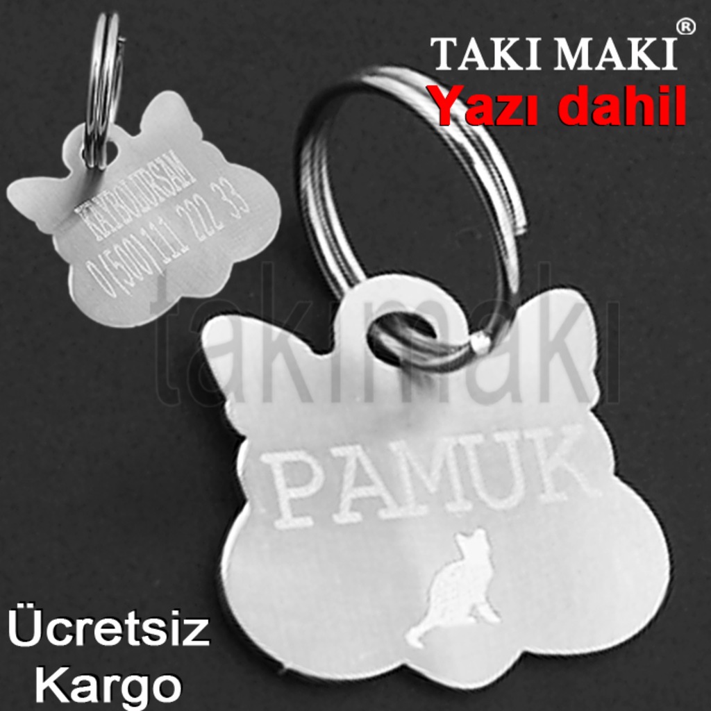 100 Paslanmaz Celik Isimlik Yazili Kedi Kopek Kunyesi Tasmasi Fiyatlari Ve Ozellikleri