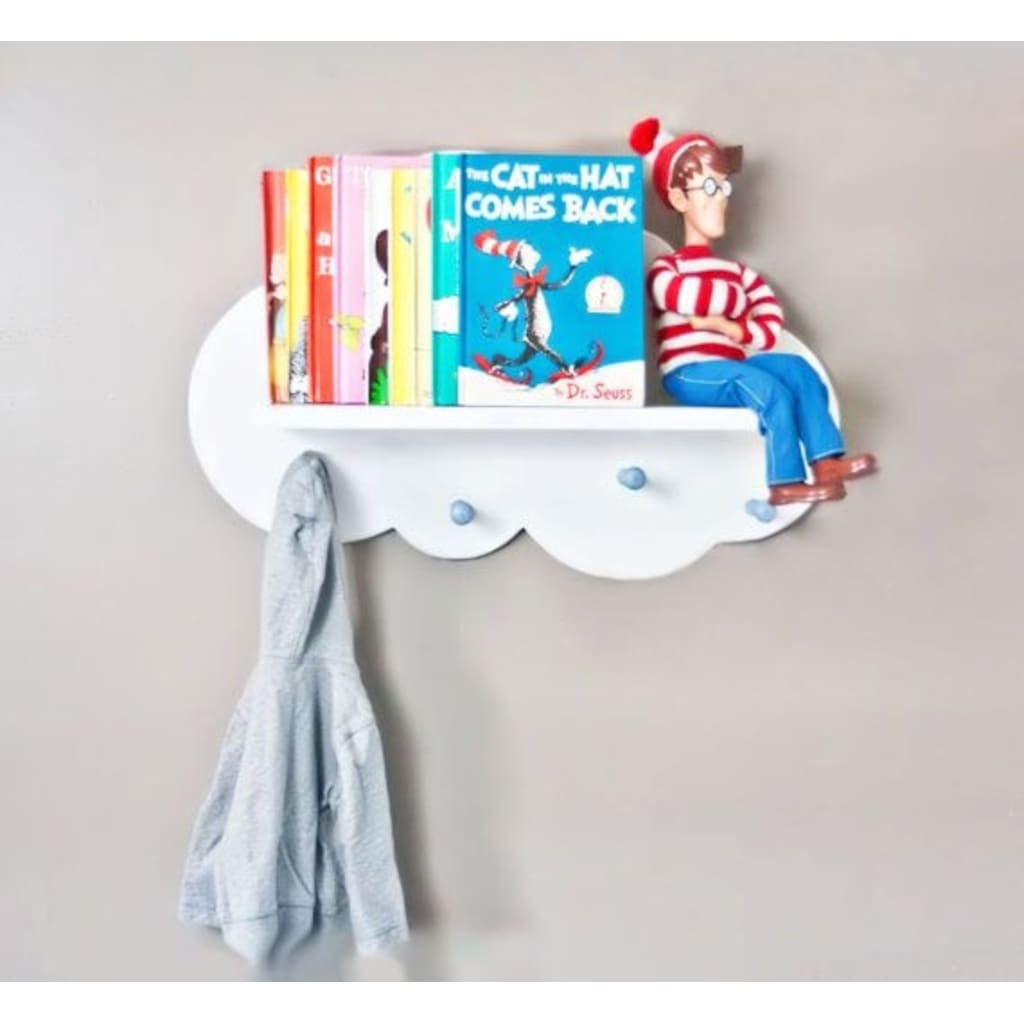 01274930 - Nitelik Ayes Askılık Bulut Lake Montessori Raf Beyaz 60x35x10 CM - n11pro.com 01274930 - Nitelik Ayes Askılık Bulut Lake Montessori Raf Beyaz 60x35x10 CM - n11pro.com
