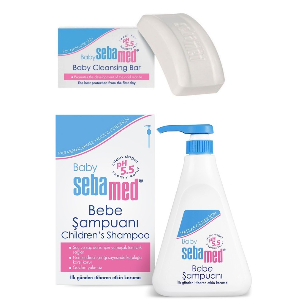 Sebamed Baby PH 5.5 Bebek Şampuanı 500 ML + Bebek Sabunu