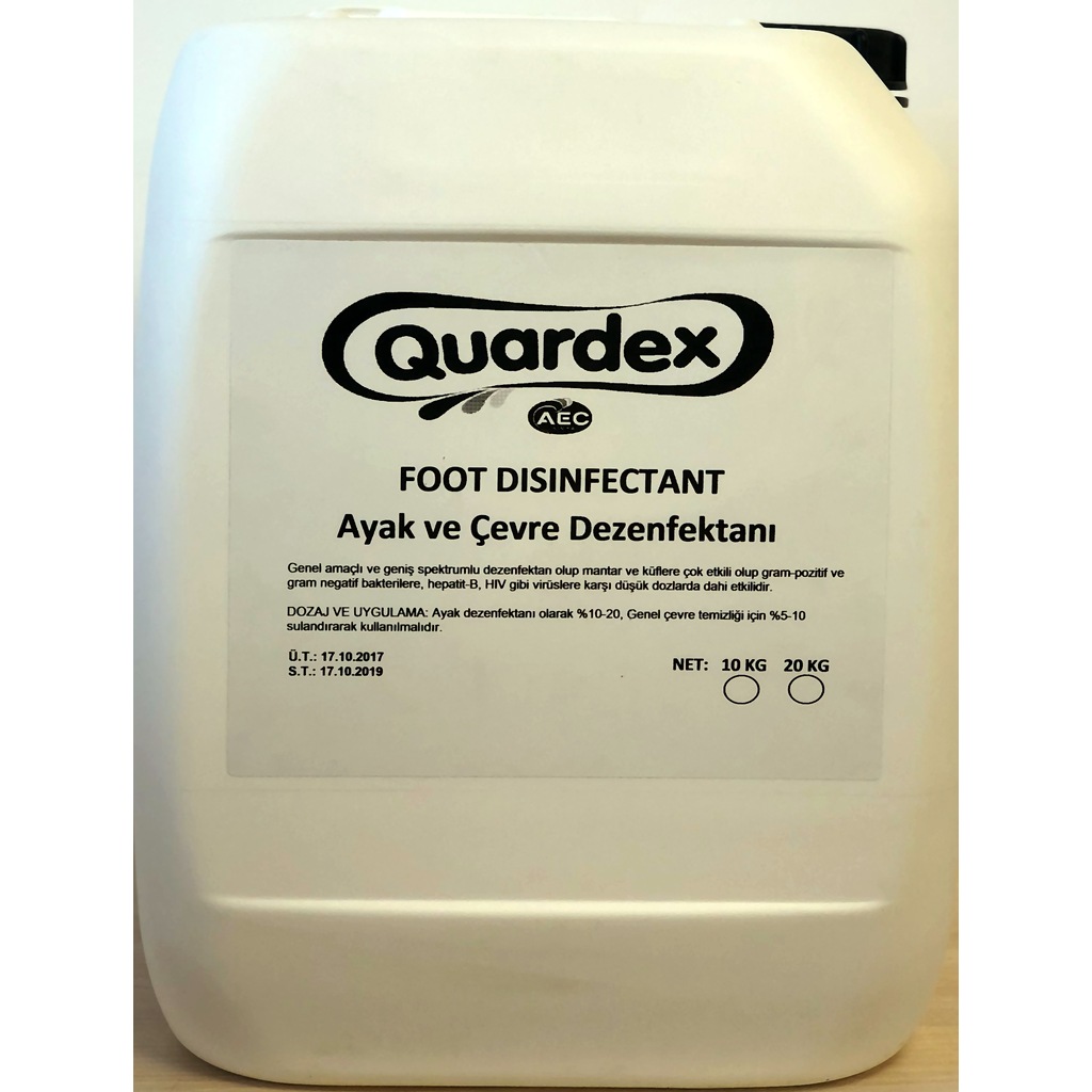 14865969 - Quardex Ayak Ve Çevre Dezenfektanı 20 KG - n11pro.com 14865969 - Quardex Ayak Ve Çevre Dezenfektanı 20 KG - n11pro.com