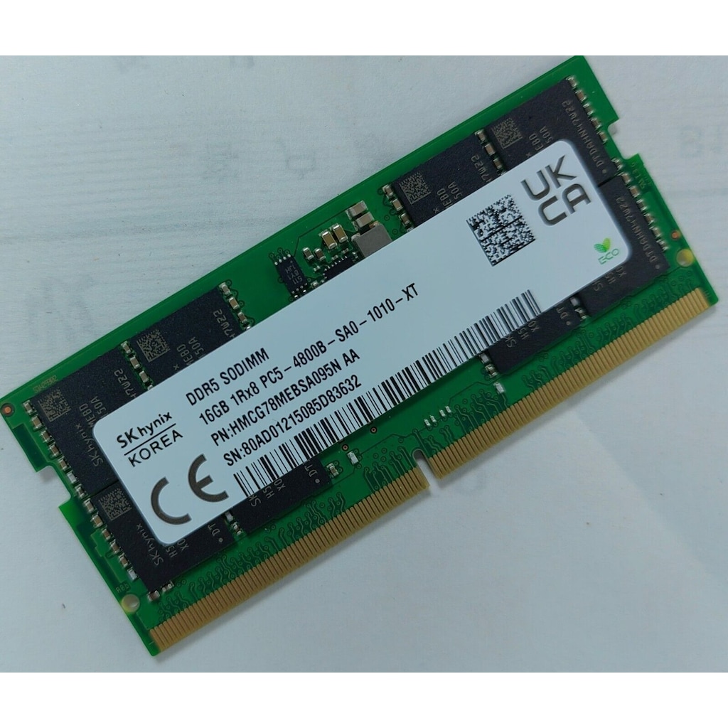 SODIMM DDR5 SKhynix 16GB (8GBx2枚) SK hynix DDR5 16GB 32GB 5600MHz RAM 1Rx8 PC5 - 5600B Laptopk