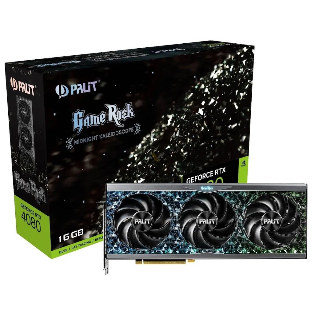 Palit RTX 4080 GameRock NED4080019T2-1030G 256 Bit GDDR6X 16 GB