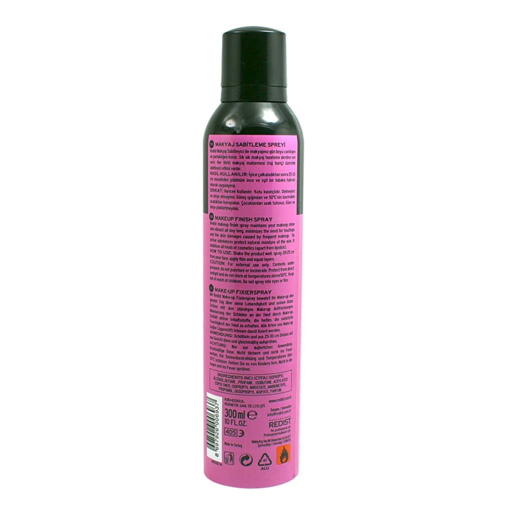 Redist Makyaj Sabitleyici Sprey 93 300 Ml N11pro Com