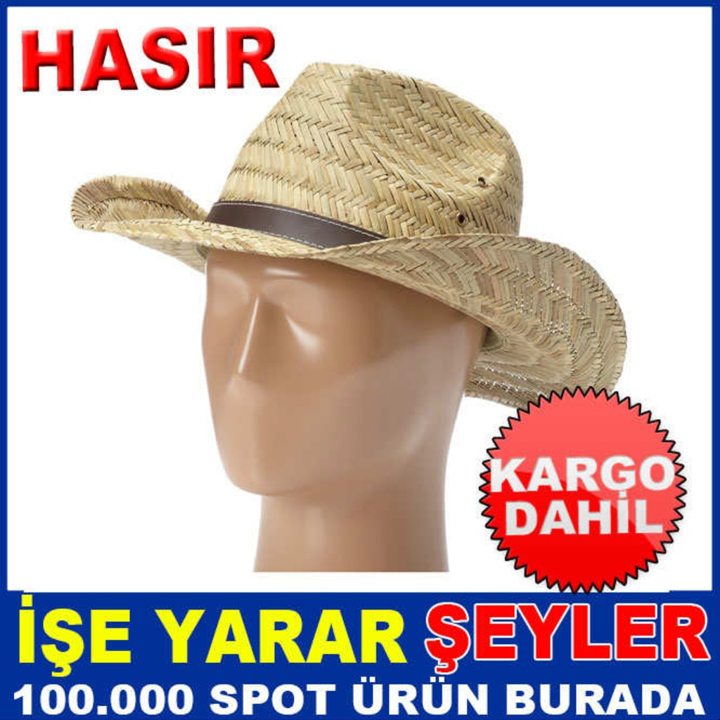 Orjinal Gercek Hasirdan Uretim Fotr Sapka Buyuk Boy Kovboy Sapkas Fiyatlari Ve Ozellikleri