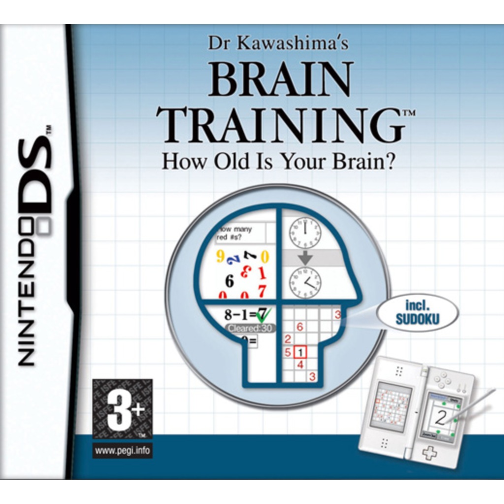 NiNTENDO DS Brain Training (SIFIR-ORİJİNAL-PAL)