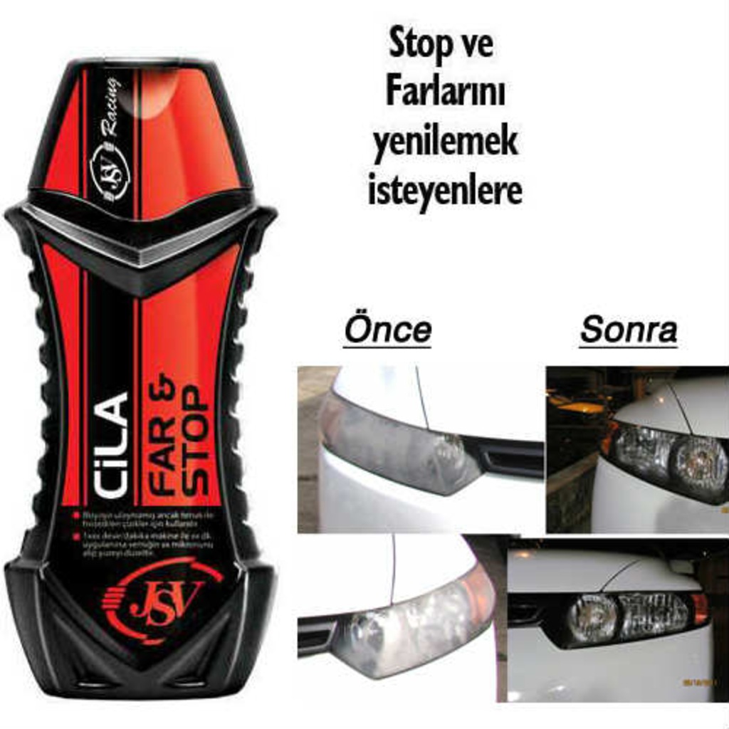 Far Temizleyici Far Parlatıcı Cila 300 gr