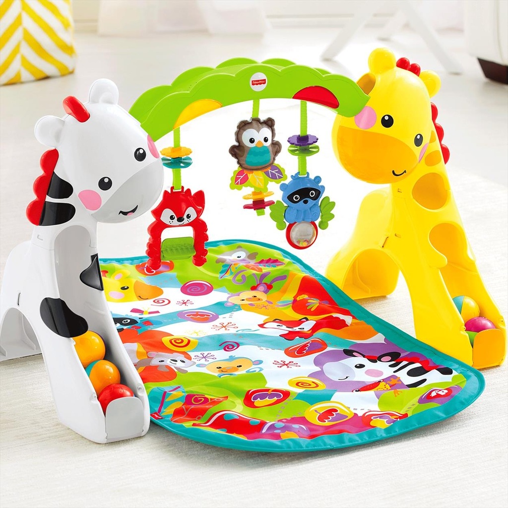 FisherPrice Oyun Dünyası Jimnastik Merkezi Müzikli Bebek