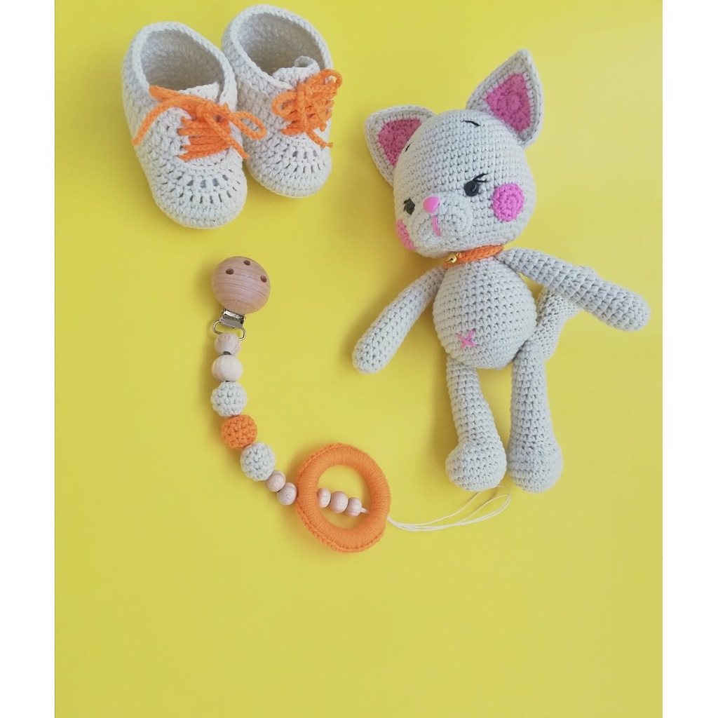 Kedi Sunny Yeni Dogan Seti Amigurumi Organik Oyuncak Fiyatlari Ve Ozellikleri