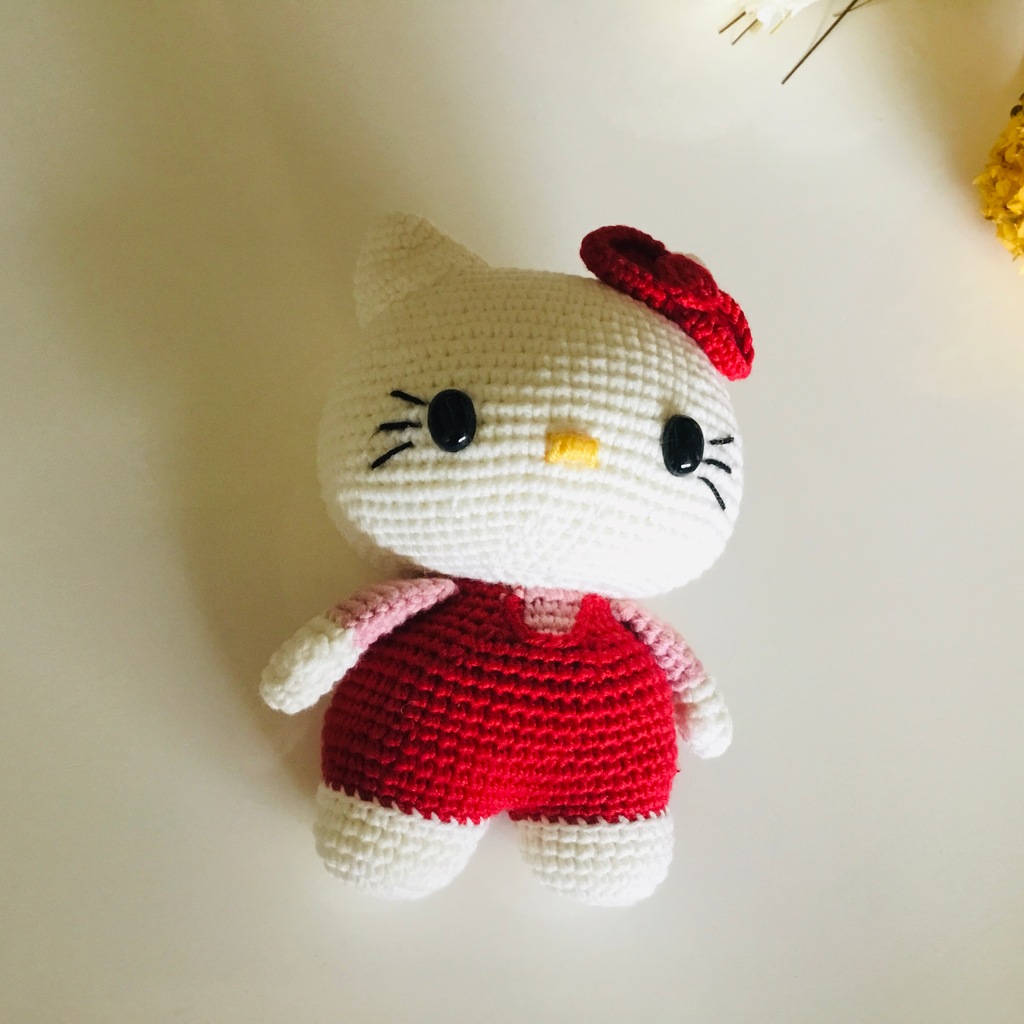 Organik Oyuncak Hello Kitty Amigurumi Kedi Hello Kitty Oyuncak Fiyatlari Ve Ozellikleri