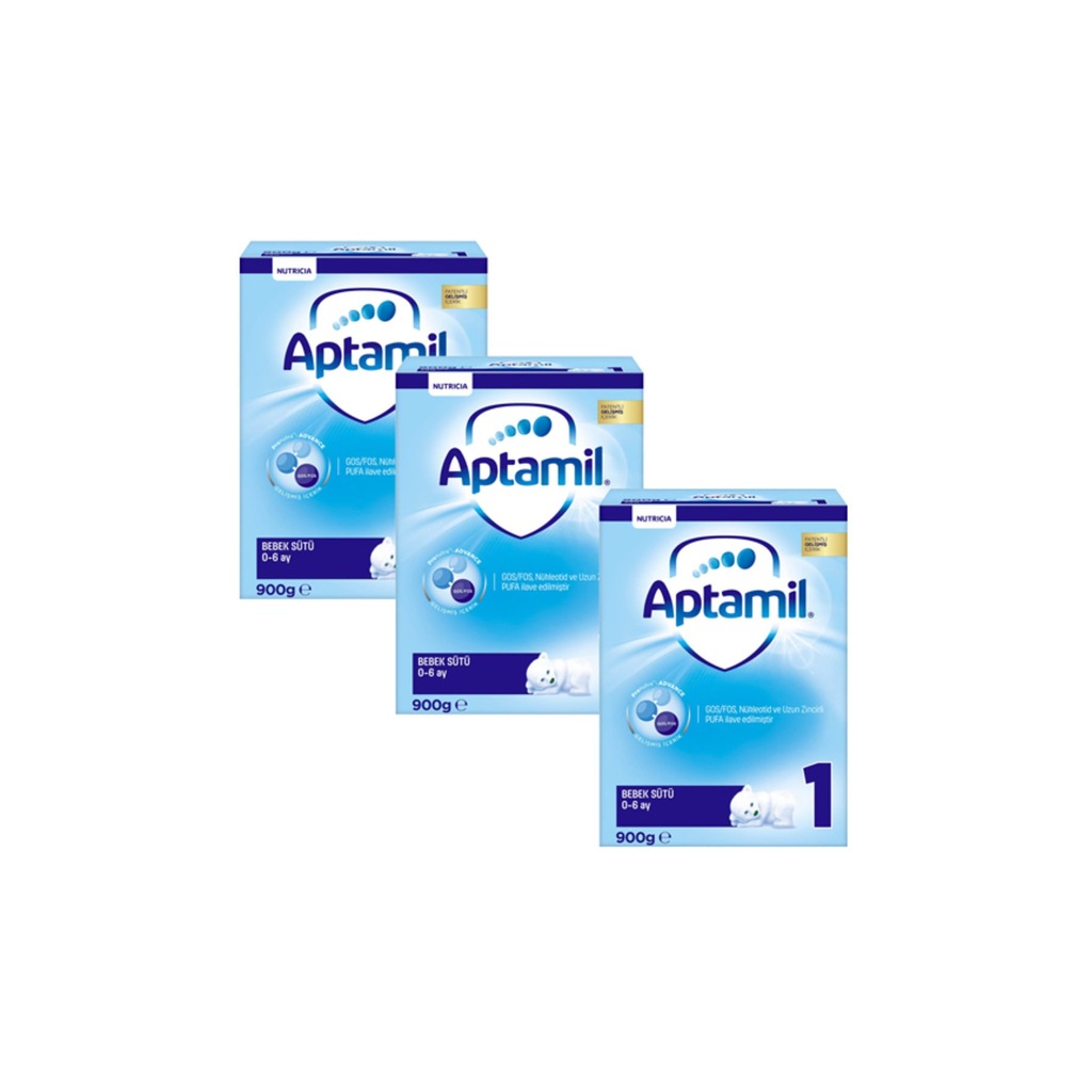 Aptamil 1 Bebek Maması 06 Ay 900 Gram 3 Adet