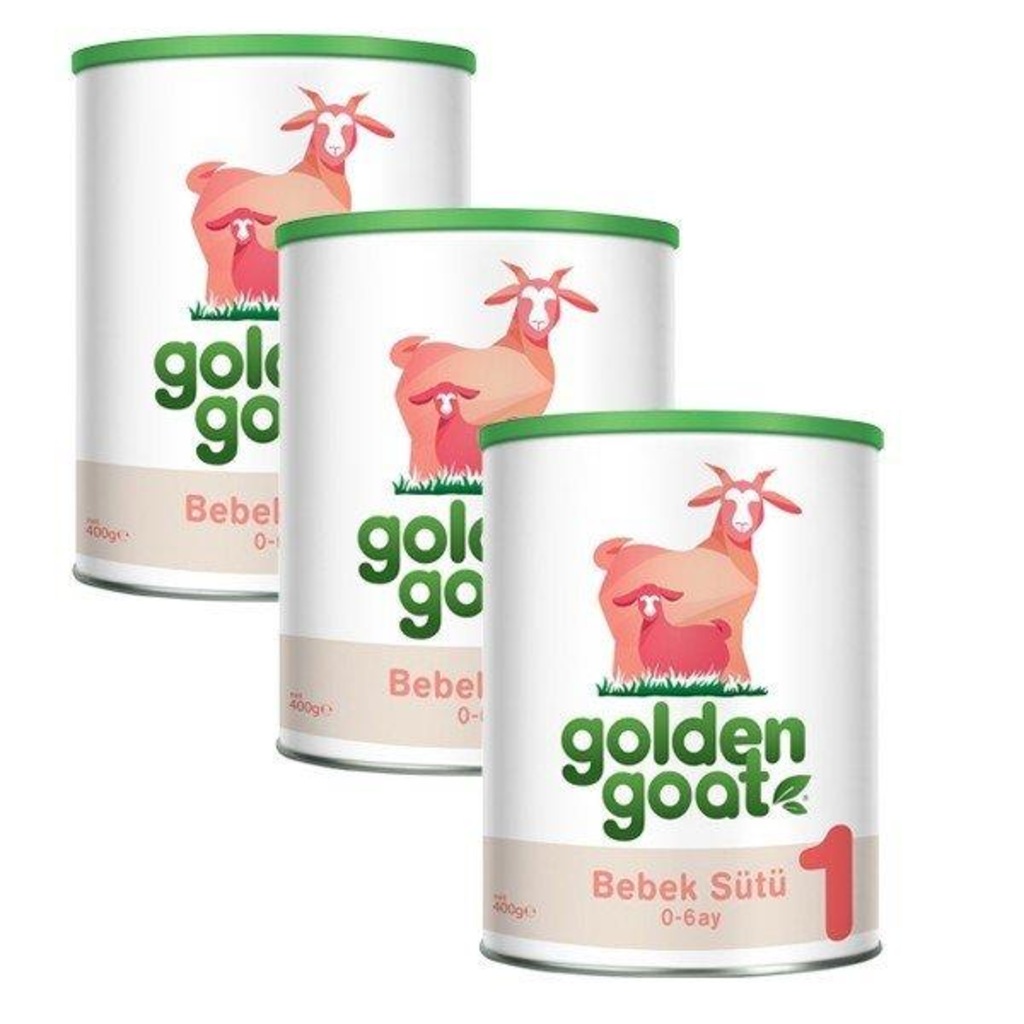 Golden Goat 1 Keçi Bebek Sütü 400 Gr X 3 Adet Golden Goat 1 Keçi Bebek Sütü 400 Gr X 3 Adet