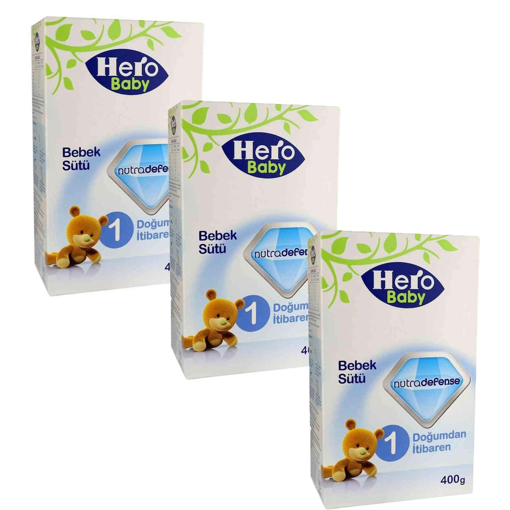 HERO BABY DEVAM SÜTÜ 1 NO 400 G 3 LÜ SET Fiyatları ve