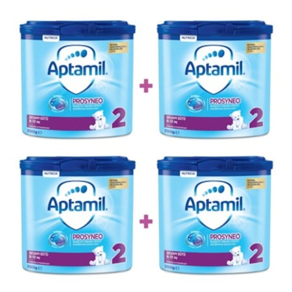 Aptamil Prosyneo 2 Devam Sütü 6-12 Ay 350gr X4adet