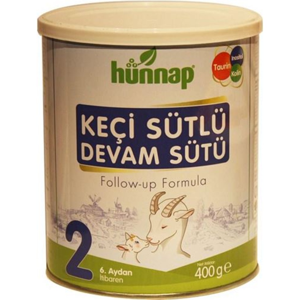 Hünnap Keçi Sütlü Bebek Sütü 2 400 Gr