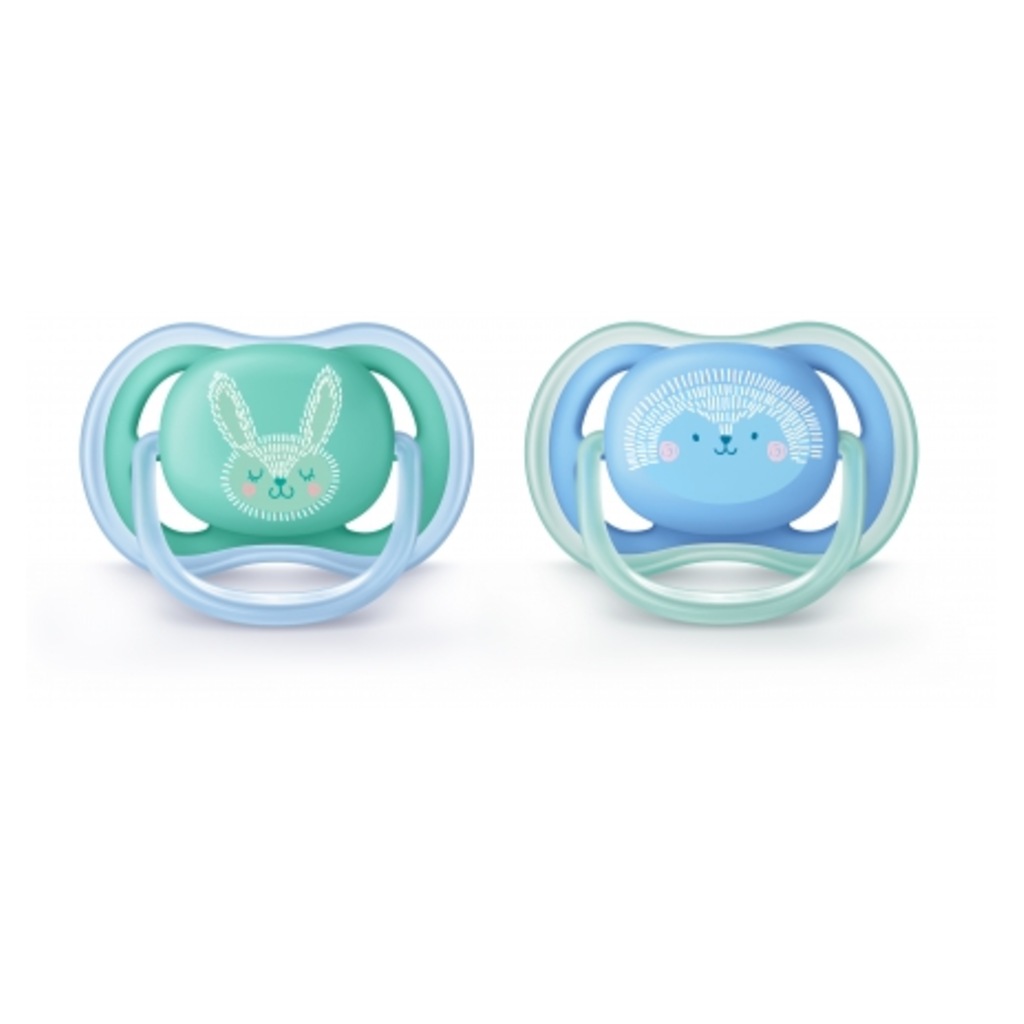 Philips Avent Ultra Air 6-18 ay Erkek Desenli 2 li Emzik skt -