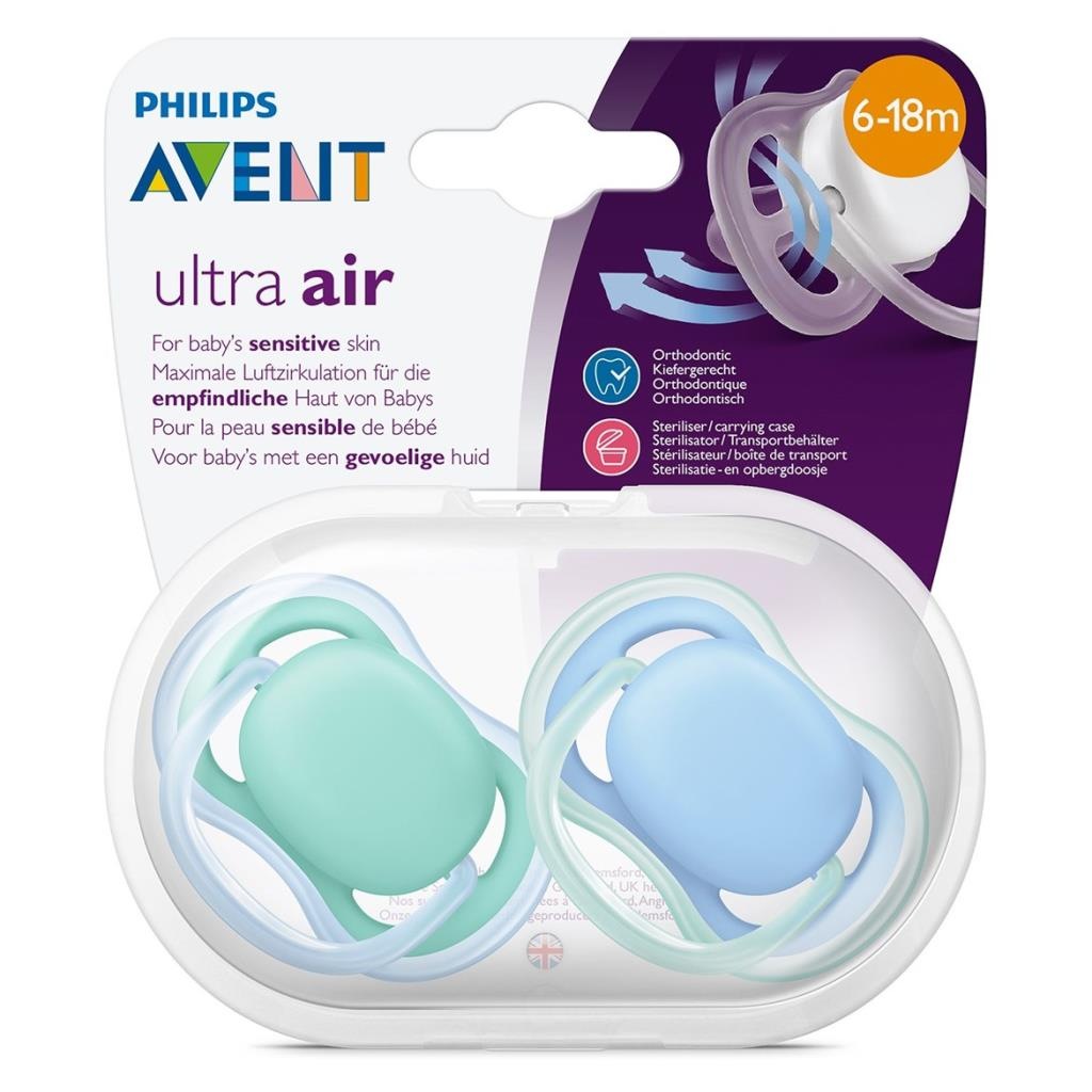 Philips Avent Ultra Air6-18 ay Erkek 2 li Emzik skt
