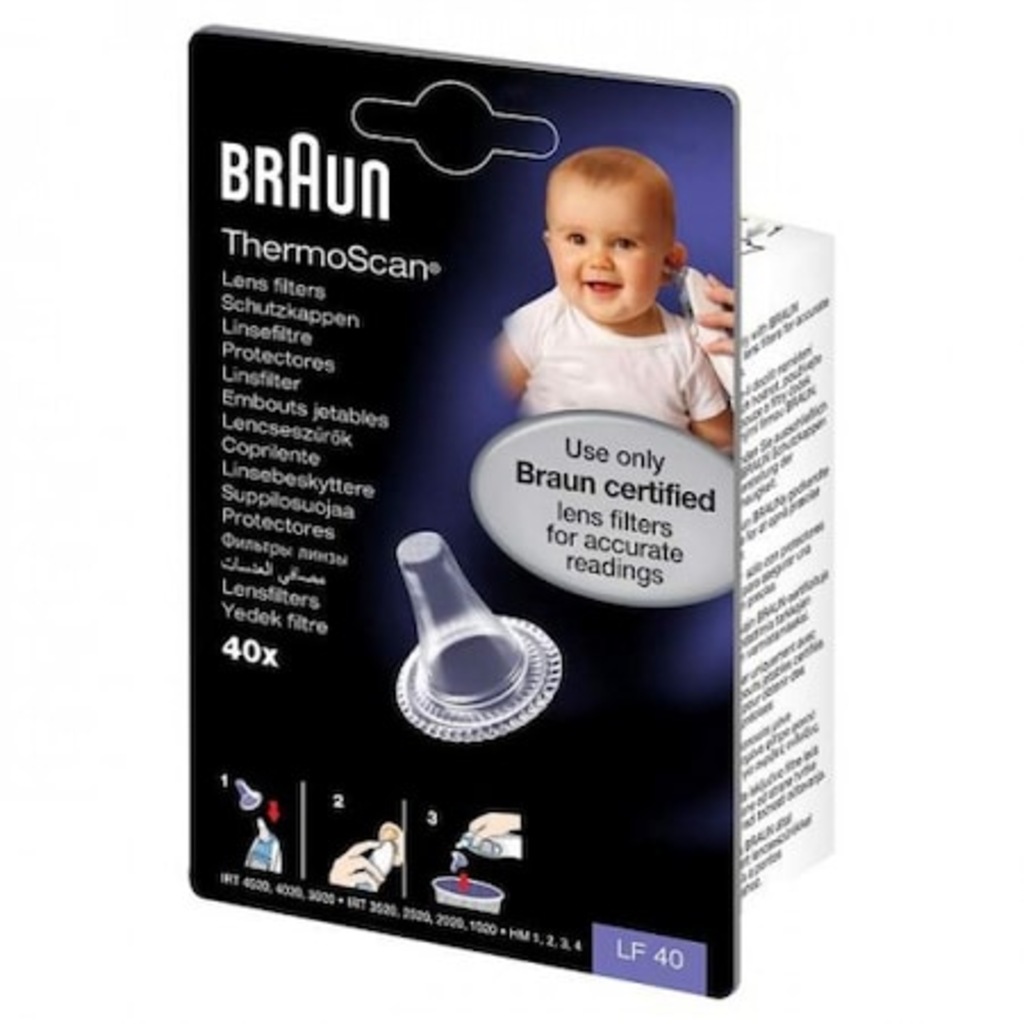 BRAUN LF 40 YEDEK FİLTRE KULAKTAN ATEŞ ÖLÇER PROBU-ORJİNAL