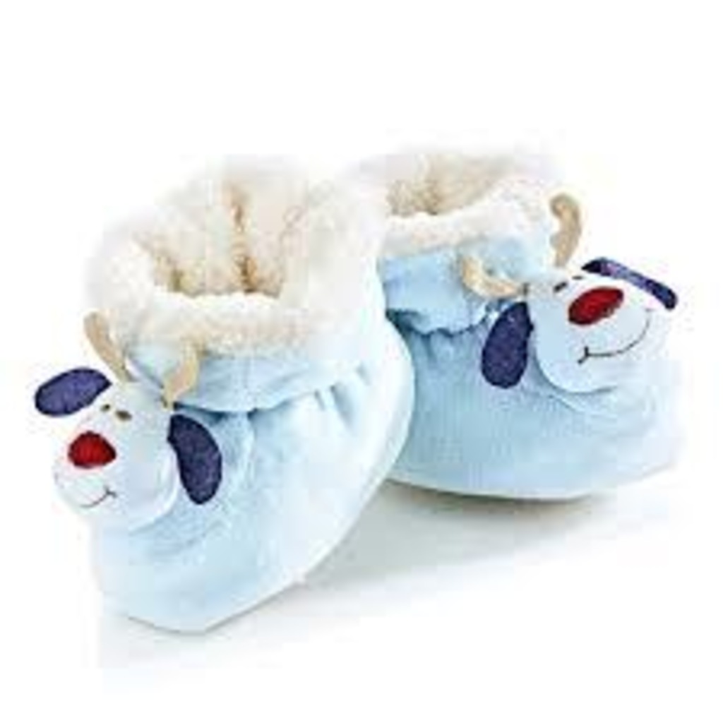 Babyjem Oyuncaklı Bebe Panduf 413 Mavi