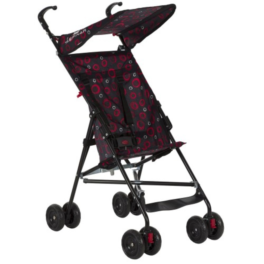 Taşpınar Pratik Baston Puset Hafif Bebek Arabası Kırmızı