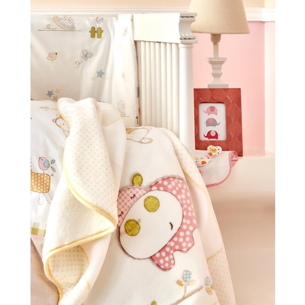 Karaca Home Playmate Bej Bebek Soft İspanyol Battaniye