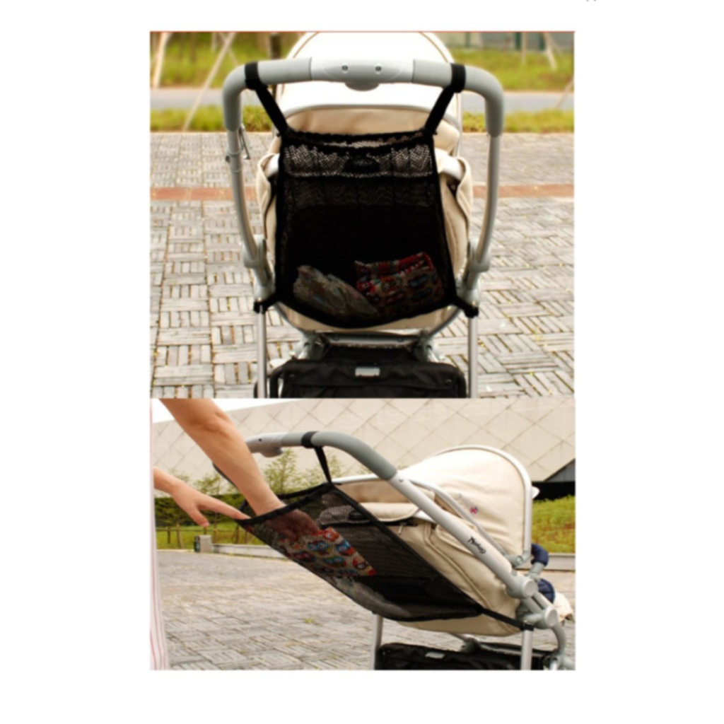 Bebek Arabası Askılı Fileli Çanta Organizer NS381